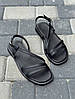Босоніжки жіночі ShoesBand Чорні натуральна шкіра 41 (26,5 см) (S33081), фото 6