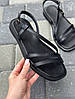 Босоніжки жіночі ShoesBand Чорні натуральна шкіра 41 (26,5 см) (S33081), фото 7