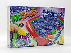 Кінетичний пісок Danko Toys "KidSand" 1600 г із надувною пісочницею KS-02-01
