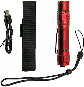 Fenix PD36R Pro Red | Потужний тактичний ліхтар для професіоналів і активного відпочинку, яскравість 2800 люмен, до 380 м