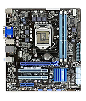 Материнська плата s1156 Intel H55 GM 2*DDR3 ASUS P7H55-M LX mATX б/у