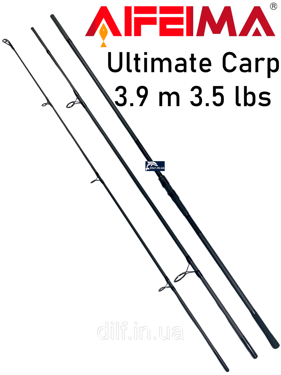 Вудилще Feima Ultimate Carp 3.9 m (тест 3.5 lbs) коропове (50мм перше кільце)