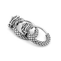 Ексклюзивні чоловічі сережки «Іормунд» у скандинавському стилі, вони реально мають крутий вигляд