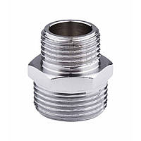Ніпель редукційний SD Forte 3/4"х1/2" хром SF359H2015