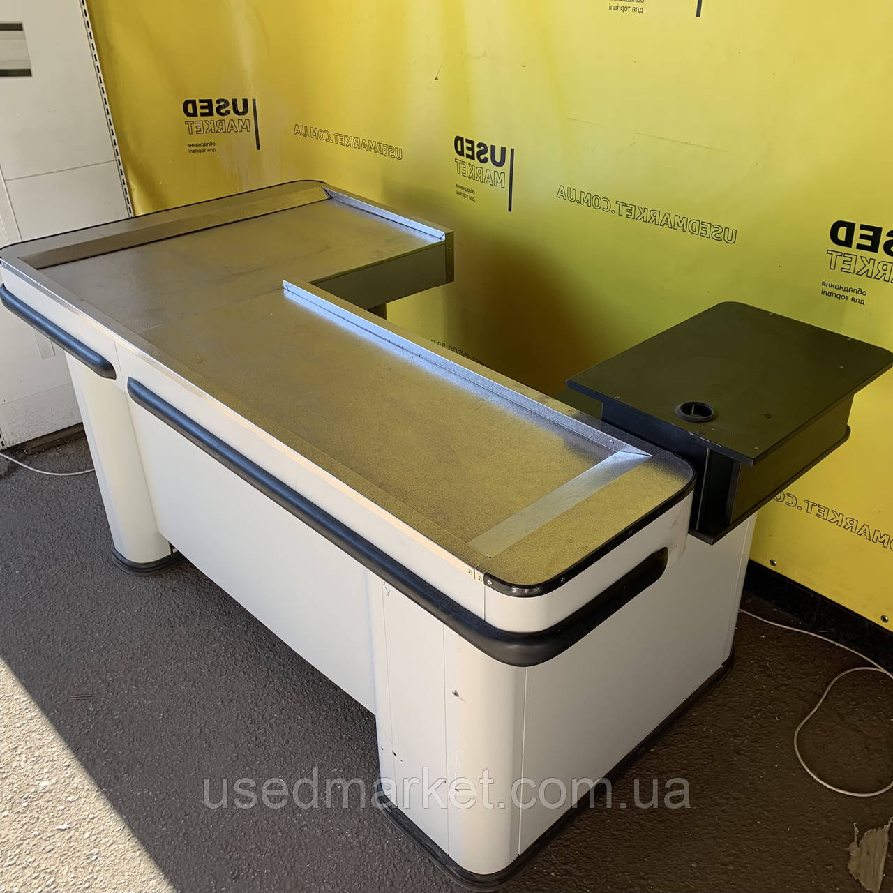 Касовий бокс WIKO 190 (лівий) без транспортера, з широкою товарною камерою, бу, для магазина