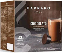 Шоколадний напій в капсулах Dolce Gusto Carraro Cioccolato 16 шт Італія
