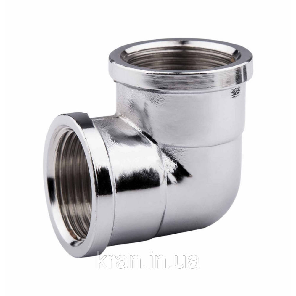 Кут SD Forte 1/2" ВВ хром SF368H15, фото 1