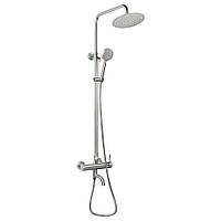 Душова система універсальна Lidz Aria 1031 на три споживача (з виливом) (k35) LDARI1031NKS34933 Nickel