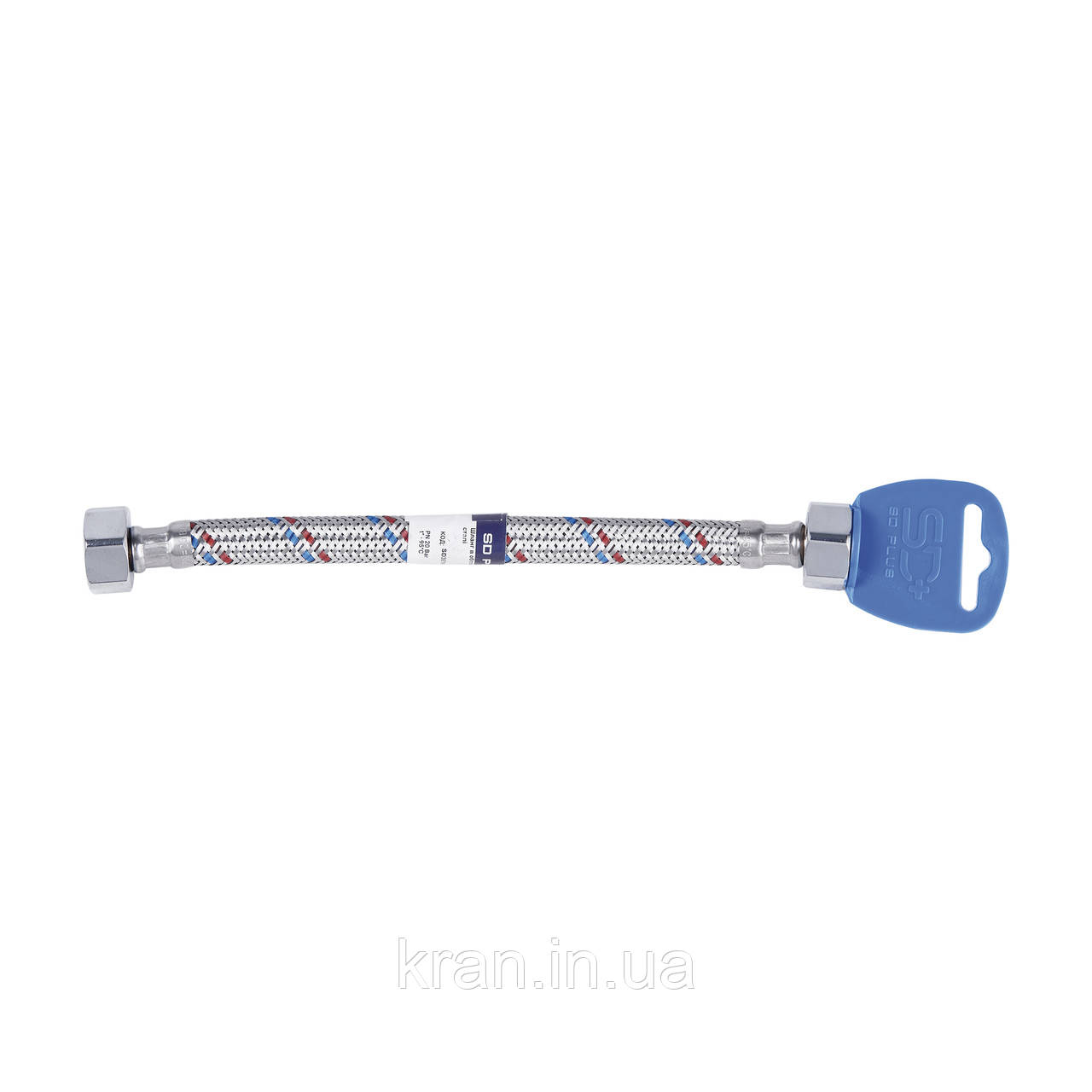 Гнучка підводка для води SD Plus 20 см ГГ SD397W20, фото 1