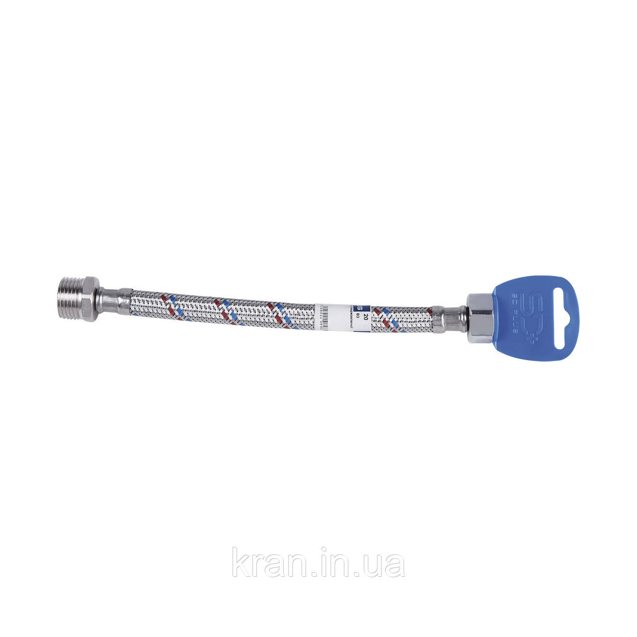 Гнучка підводка для води SD Plus 20 см ГШ SD398W20, фото 1