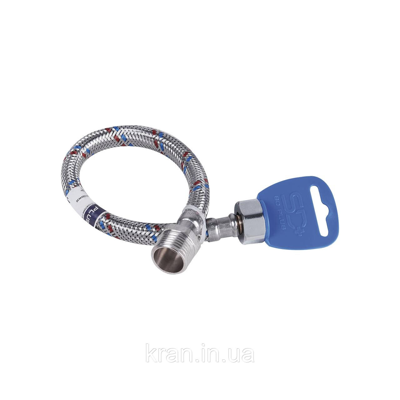 Гнучка підводка для води SD Plus 30 см ГШ SD398W30, фото 1