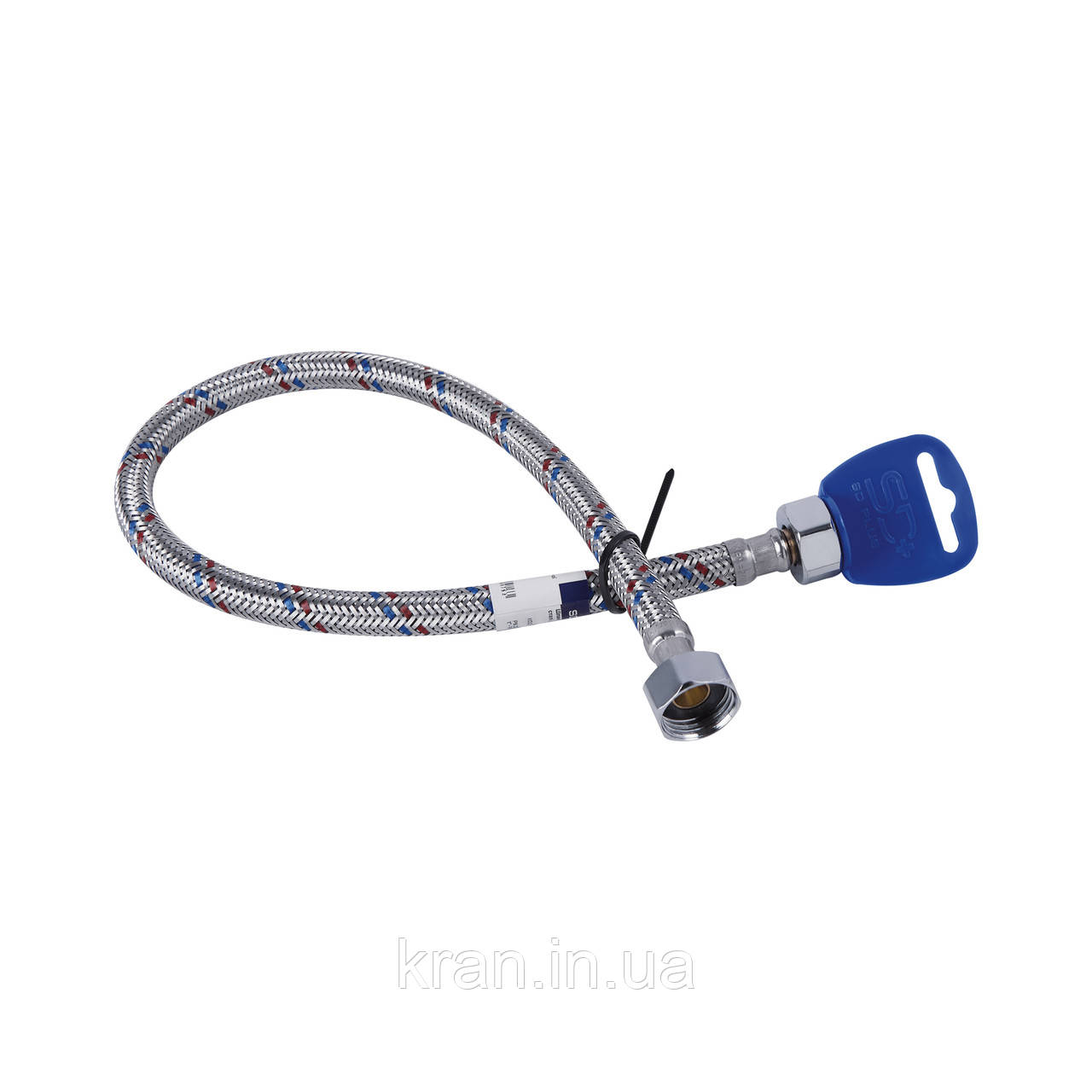 Гнучка підводка для води SD Plus 50 см ГГ SD397W50, фото 1