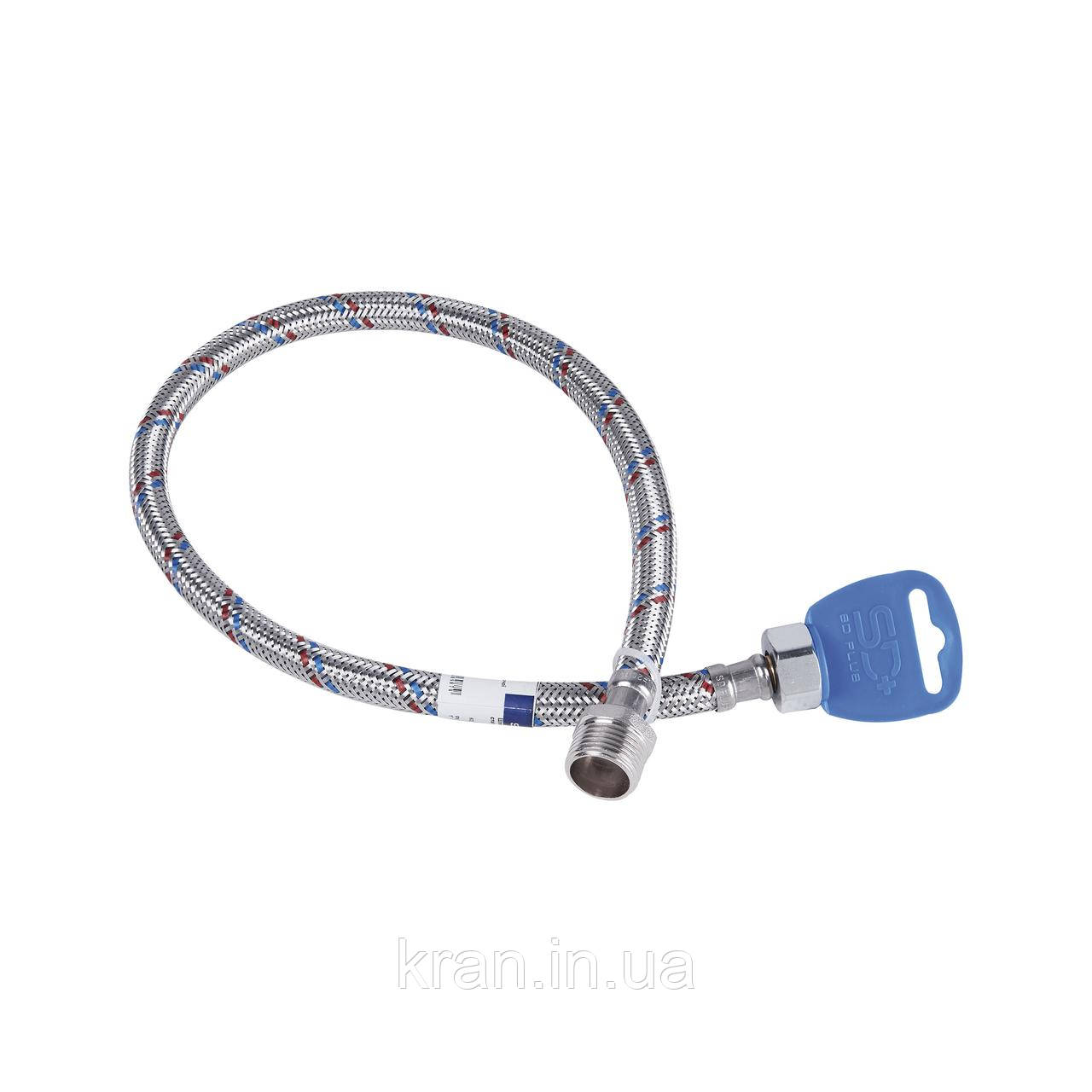 Гнучка підводка для води SD Plus 60 см ГШ SD398W60, фото 1