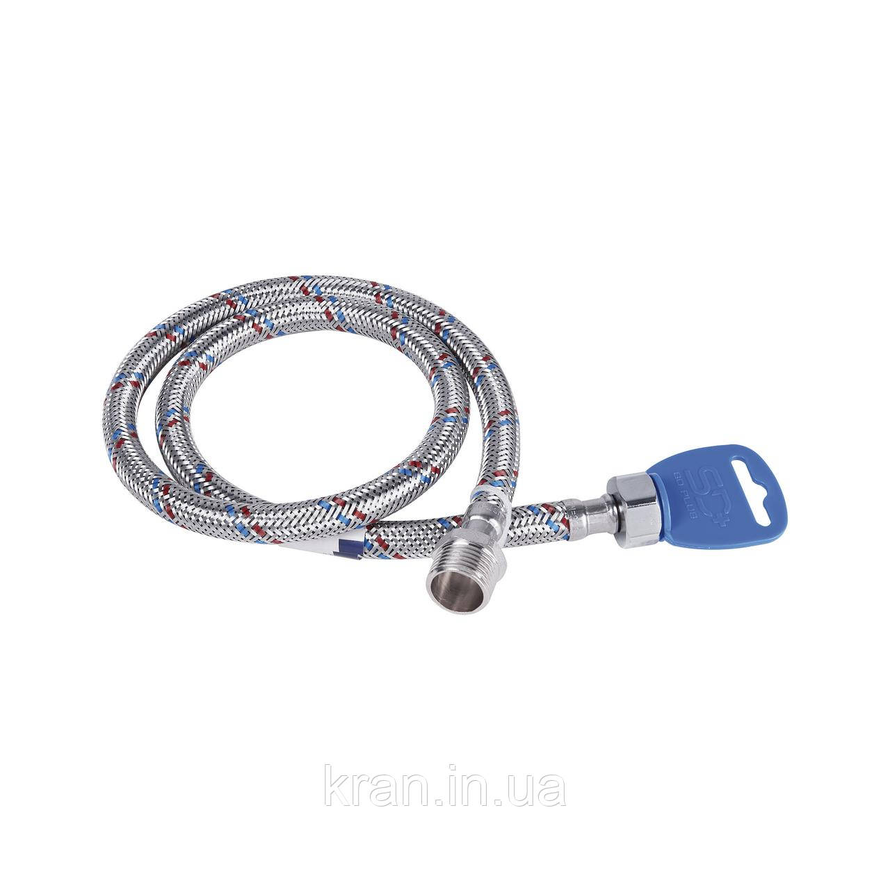 Гнучка підводка для води SD Plus 80 см ГШ SD398W80, фото 1