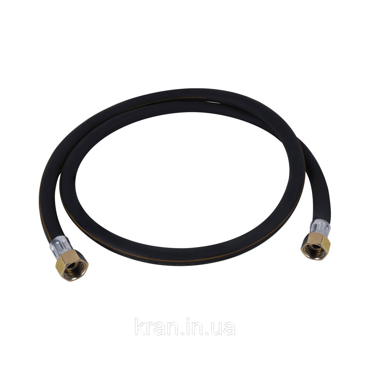 Шланг для газу Thermo Alliance чорний 1/2" ВВ 100 см SD91G100, фото 1