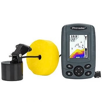 Портативний ехолот Phiradar FF188N з кольоровим дисплеєм для риболовлі