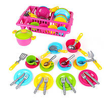 Іграшковий набір посуду з сушаркою 3282 Technok Toys