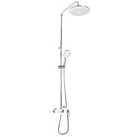 Душова система універсальна Lidz Latwa 1030 на три споживача (з виливом) (k35) LDLAT1030WHI45427 White