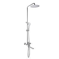 Душова система універсальна Lidz Aria 1033 на три споживача (з виливом) (k35) LDARI1033NKS46109 Nickel