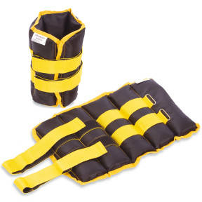 Обважнювачі-манжети для рук та ніг Zelart 2x2,5 кг для підвищення ефективності тренувань, фото 1