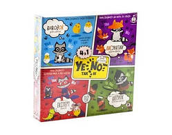 Настільна гра 4 в 1 "Yenot ДаНеткі" YEN-02-01U Danko Toys