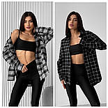 Сорочка в клітинку фланелєва, фото 7