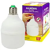 Акумуляторна лампочка Almina led Лампочка з акумулятором 20 Вт, Цоколь Е 27, ALMINA DL-020, фото 4