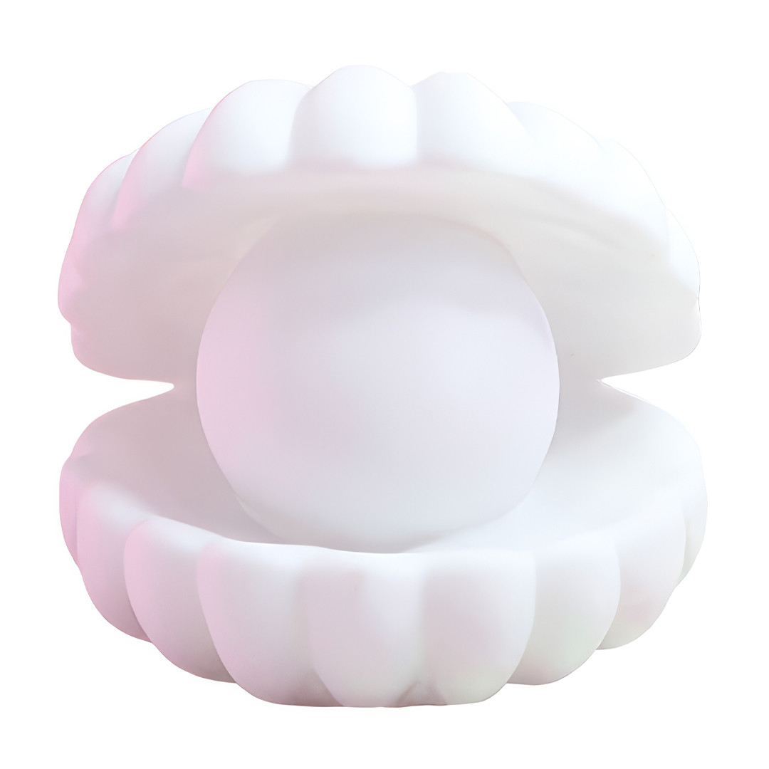 Нічник-світильник у вигляді черепашки з перлиною Perl Light Світильник світлодіодний на батарейках, фото 1