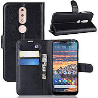 Чохол-книжка Litchie Wallet для Nokia 4.2 Чорний
