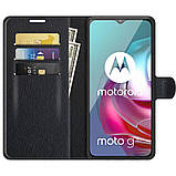 Чохол-книжка Litchie Wallet для Motorola Moto G30 / G20 / G10 Black, фото 6