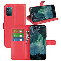 Чохол-книжка Litchie Wallet для Nokia G11 / G21 Red