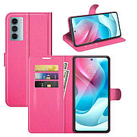 Чохол-книжка Litchie Wallet для Motorola G200 Rose