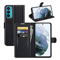 Чохол-книжка Litchie Wallet для Motorola Edge 20 Black