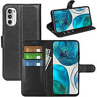 Чохол-книжка Litchie Wallet для Motorola G52 / G82 Black