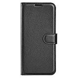 Чохол-книжка Litchie Wallet для Xiaomi Redmi Note 12 Pro Plus 5G Black, фото 3