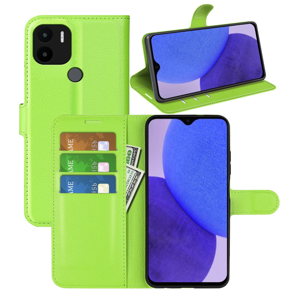 Чохол-книжка Litchie Wallet для Xiaomi Redmi A1 Plus / A2 Plus Light Green, фото 1