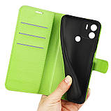 Чохол-книжка Litchie Wallet для Xiaomi Redmi A1 Plus / A2 Plus Light Green, фото 4