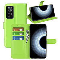Чохол-книжка Litchie Wallet для Xiaomi Redmi K50 Ultra Light Green