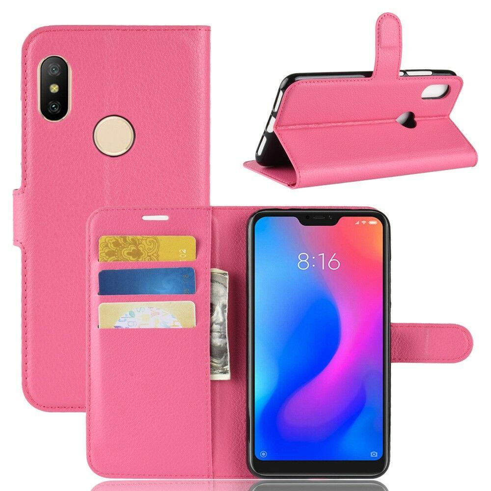 Чохол-книжка Litchie Wallet для Xiaomi Mi A2 Lite / Redmi 6 Pro Rose