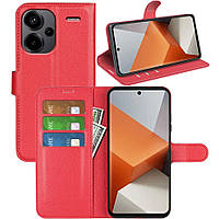 Чохол-книжка Litchie Wallet для Xiaomi Redmi Note 13 Pro Plus 5G Red