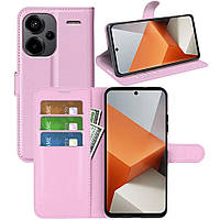 Чохол-книжка Litchie Wallet для Xiaomi Redmi Note 13 Pro Plus 5G Light Pink