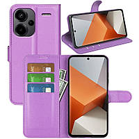 Чохол-книжка Litchie Wallet для Xiaomi Redmi Note 13 Pro Plus 5G Violet