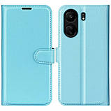 Чохол-книжка Litchie Wallet для Xiaomi Redmi 13C 4G Light Blue, фото 5