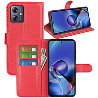 Чохол-книжка Litchie Wallet для Motorola G54 / G54 Power Red