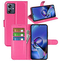 Чохол-книжка Litchie Wallet для Motorola G54 / G54 Power Rose
