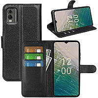 Чохол-книжка Litchie Wallet для Nokia C32 Black