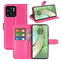 Чохол-книжка Litchie Wallet для Motorola Edge 40 Rose