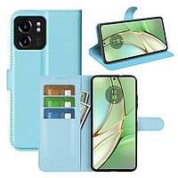 Чохол-книжка Litchie Wallet для Motorola Edge 40 Light Blue