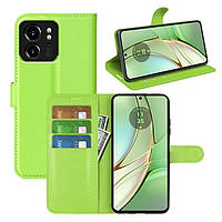 Чохол-книжка Litchie Wallet для Motorola Edge 40 Light Green