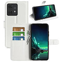 Чохол-книжка Litchie Wallet для Motorola Edge 40 Neo White